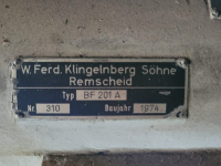 GERADORA DE DENTES KLINGELNBERG BF201A