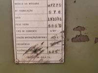 MANDRILHADORA UNIVERSAL ZOCCA 70