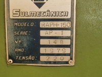 RETIFICA PLANA SULMECANICA RAPH 150