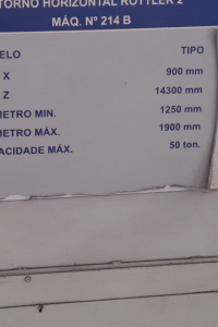 TORNO DE FURAÇÃO PROFUNDA ROTTLER 